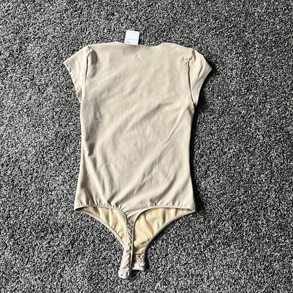 Free People Nude Square Neck Body Suit - Picture 4 of 4